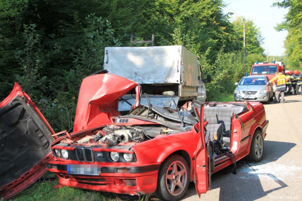 Wypadek koło Buczka 18:09.2012