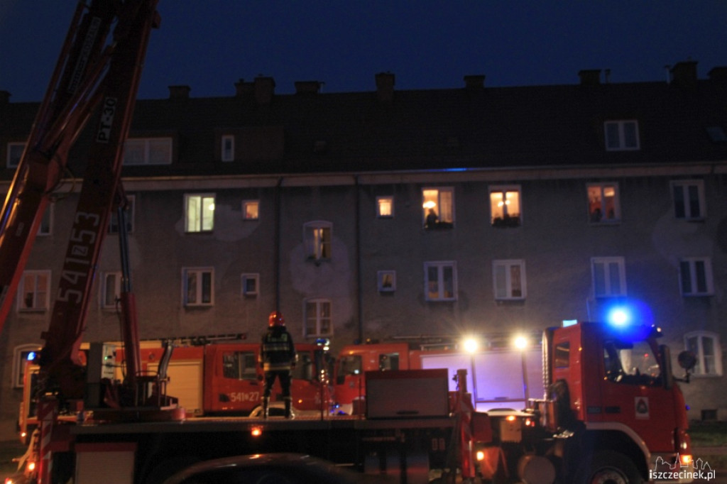 Zadymienie na Słowiańskiej 21.09.2012