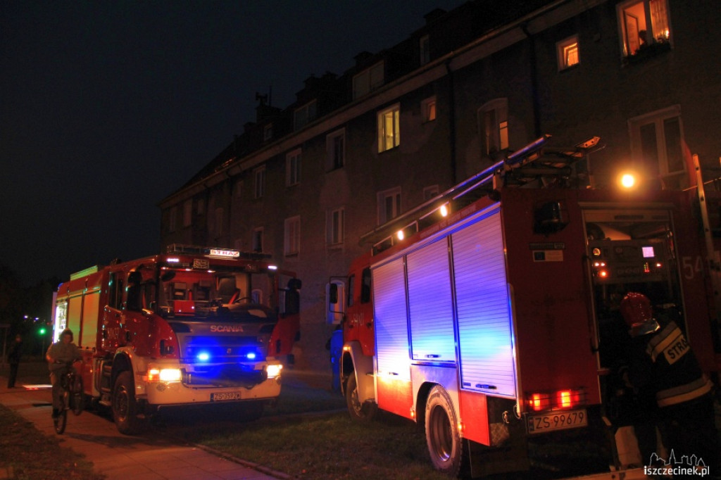 Zadymienie na Słowiańskiej 21.09.2012