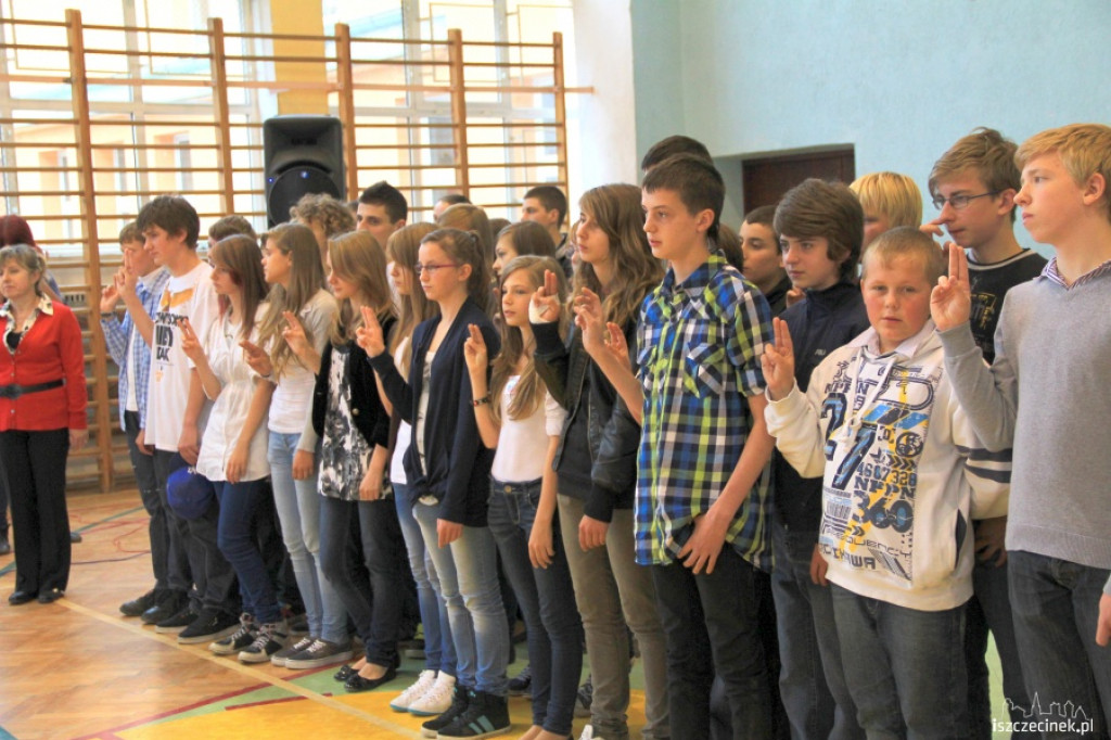 Uroczyste ślubowanie pierwszoklasistów w Gimnazjum nr 1 22.09.2012