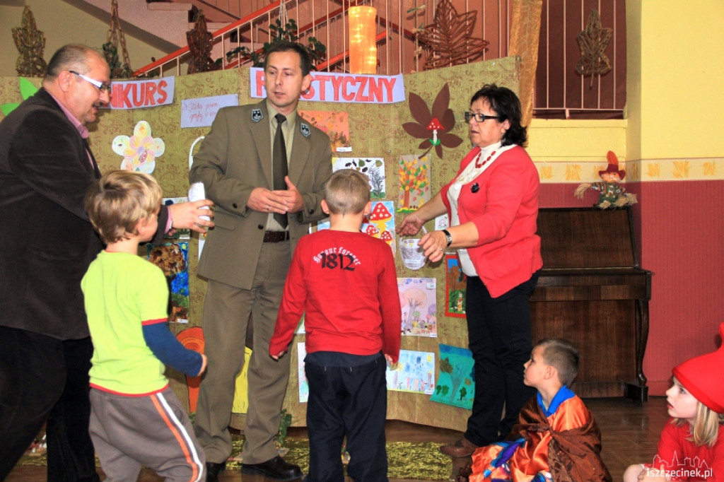 Finał konkursu ?Złota jesień grzyby w koszu niesie? 22.10.2012