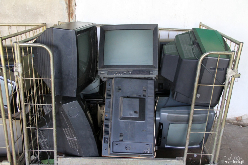 Wymiana elektrośmieci na kwiatki 27.10.2012