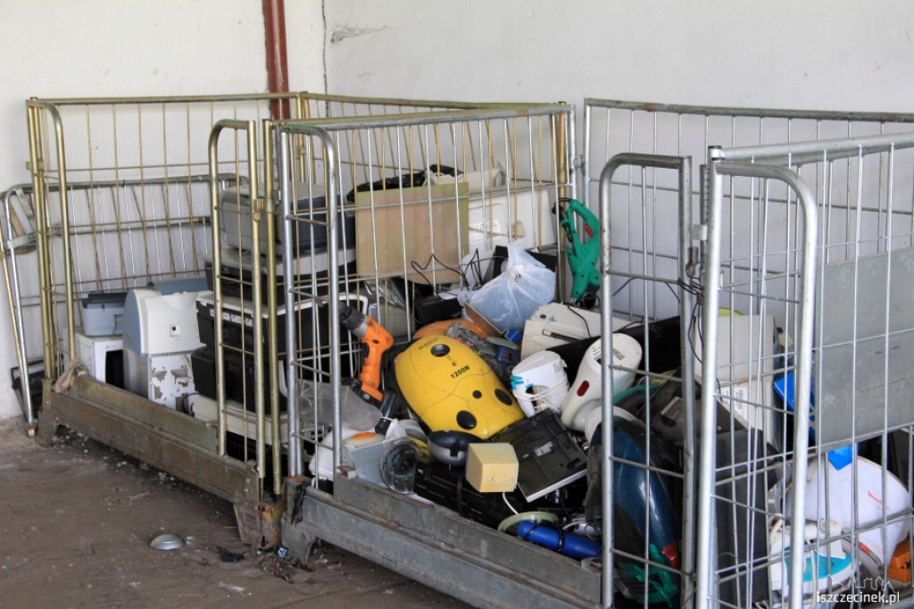 Wymiana elektrośmieci na kwiatki 27.10.2012