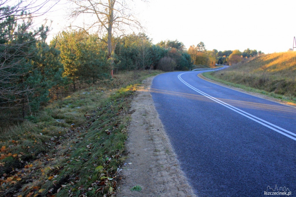 Dachowanie Audi koło Radacza 29.10.2012