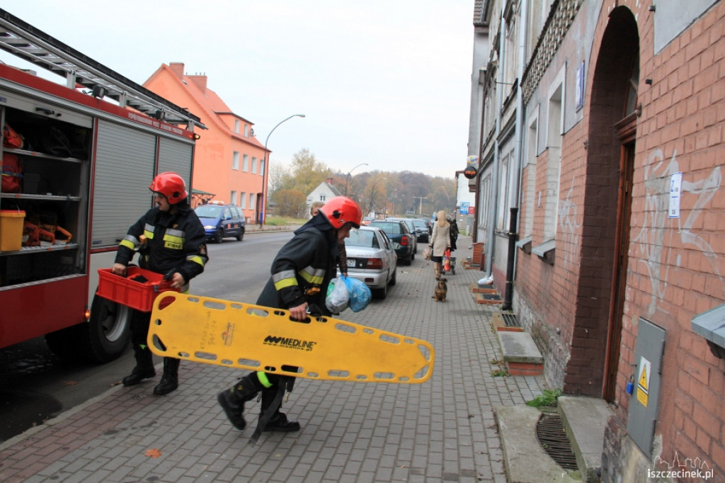 Pomogli starszemu mężczyźnie na Lipowej 01.11.2012