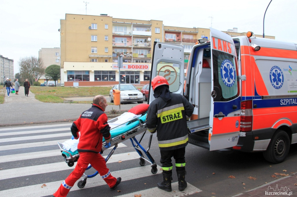Pomogli starszemu mężczyźnie na Lipowej 01.11.2012