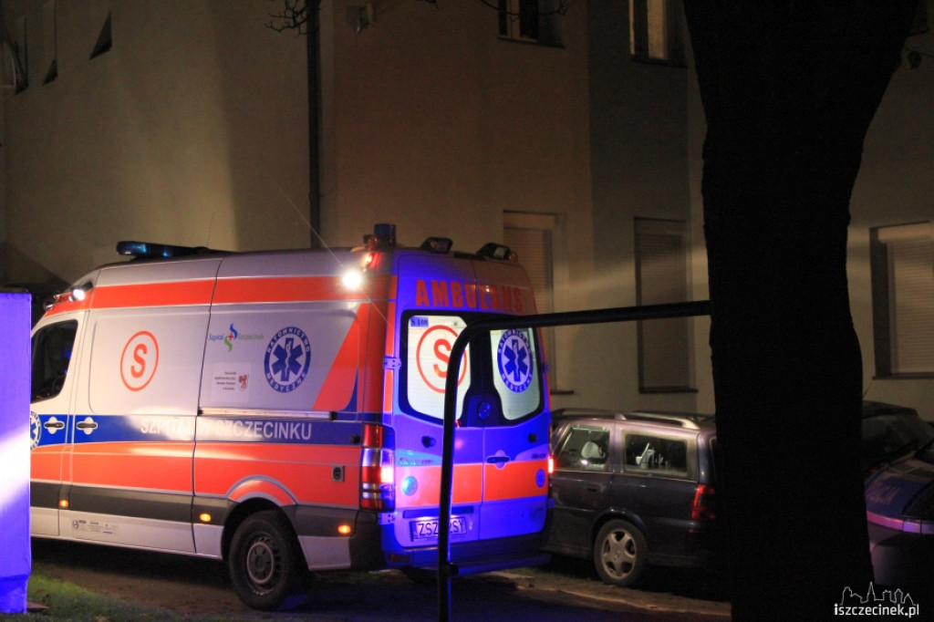 Mężczyzna spadł z IV piętra 02.11.2012