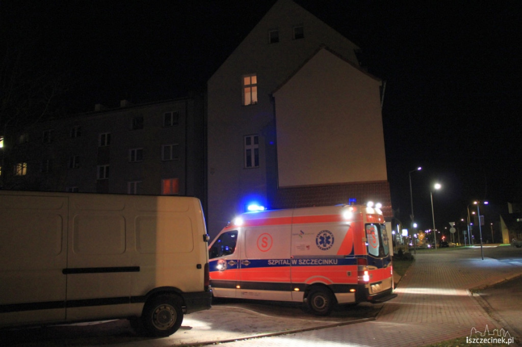Mężczyzna spadł z IV piętra 02.11.2012