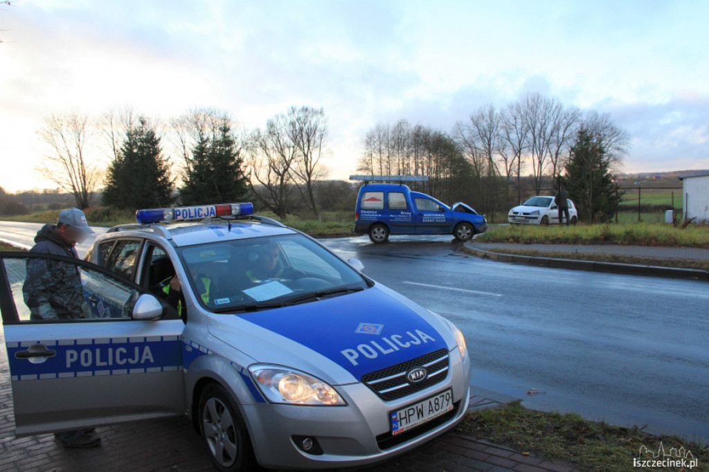 Kolizja w Marcelinie 06.11.2012