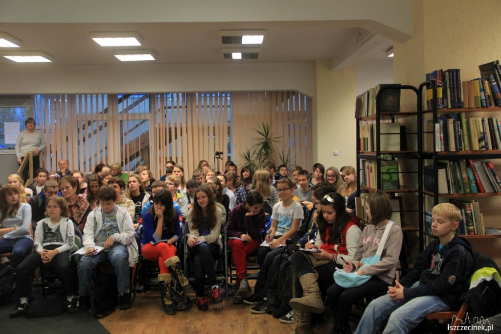 O historii Gryfitów w Miejskiej Bibliotece 06.11.2012