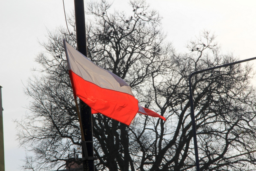 Ulice Szczecinka przed Świętem Niepodległości 10.11.2012