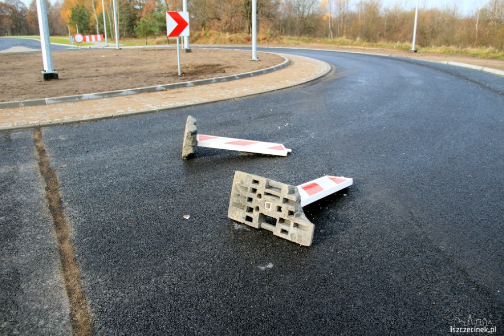 Oznakowanie na rondzie 11.11.2012