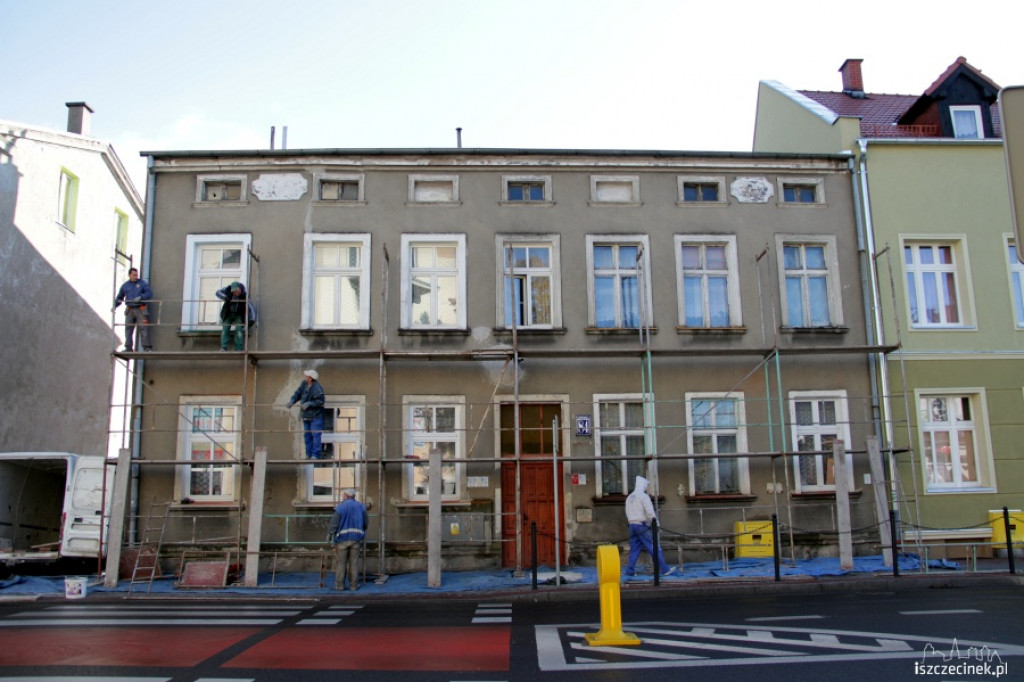 Wyremontowany budynek na Wyszyńskiego 11.11.2012