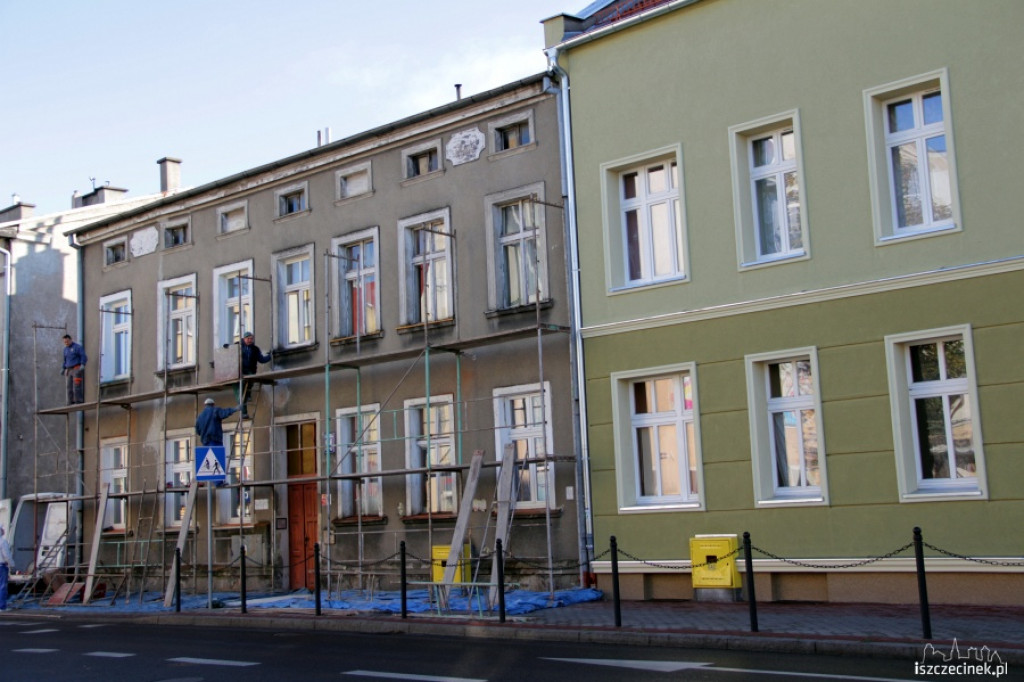 Wyremontowany budynek na Wyszyńskiego 11.11.2012