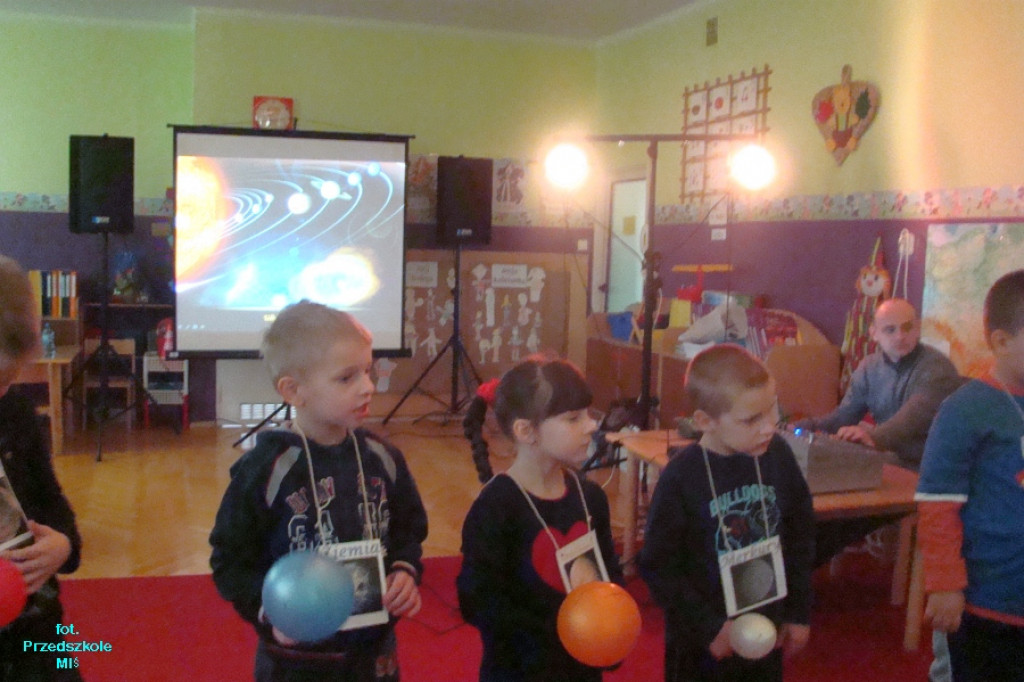 O wszechświecie w przedszkolu MIŚ 13.11.2012