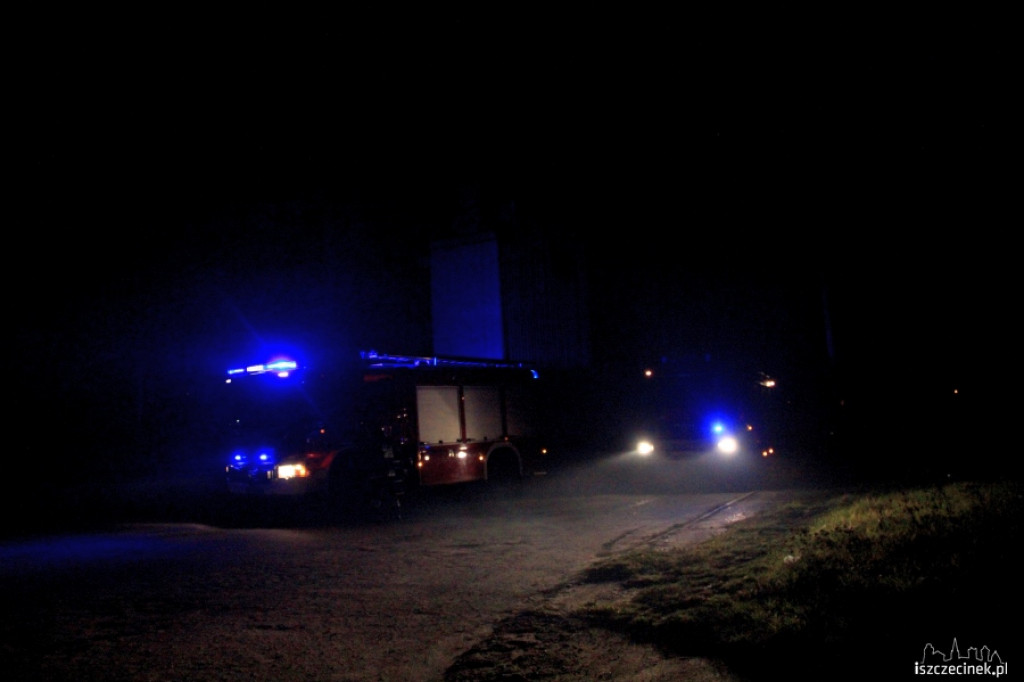 Pożar sadzy w kominie 18.11.2012