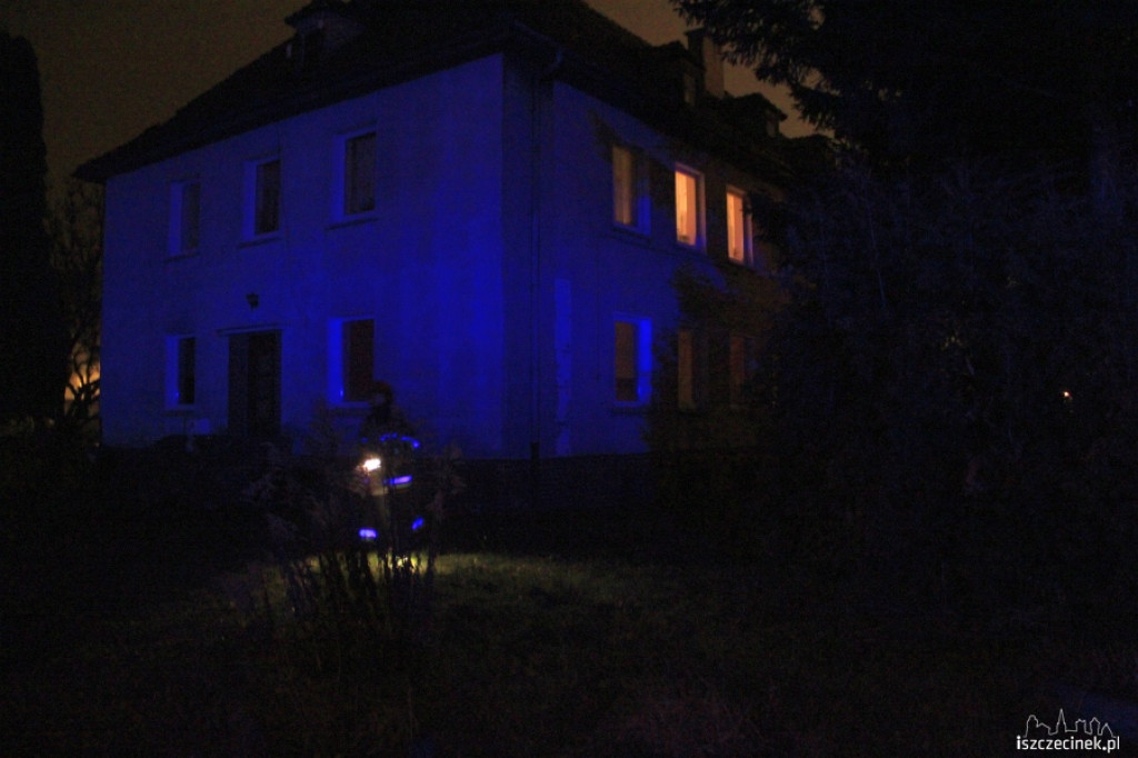 Pożar sadzy w kominie 18.11.2012