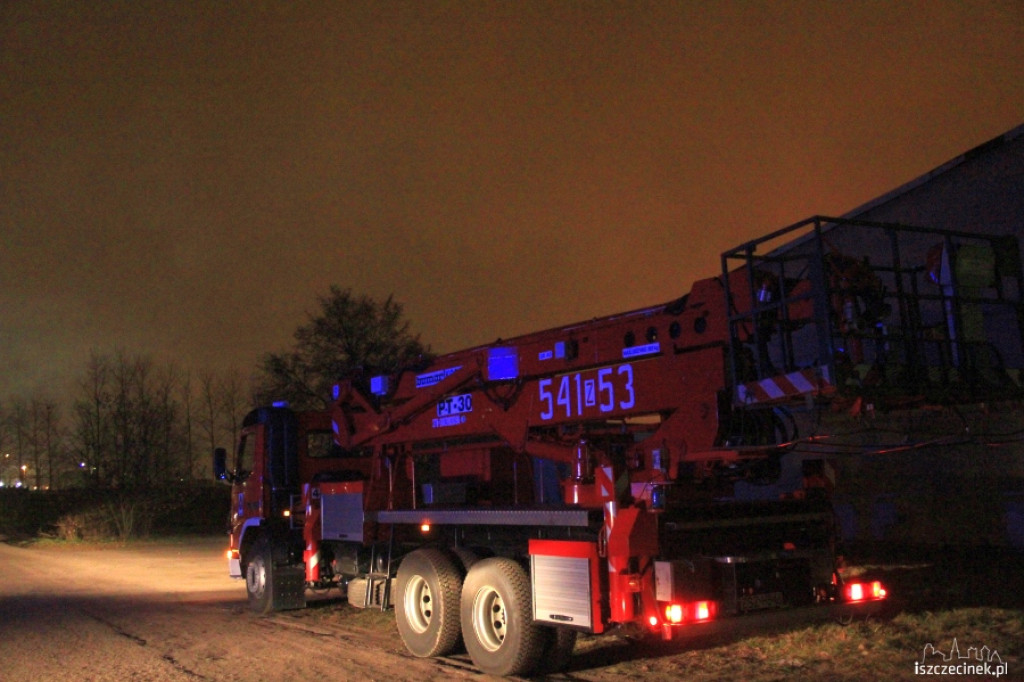 Pożar sadzy w kominie 18.11.2012