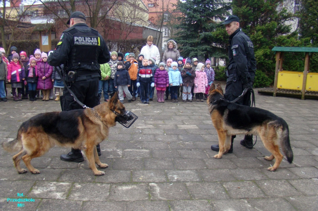 Policjanci o bezpieczeństwie w przedszkolu MIŚ 21.11.2012