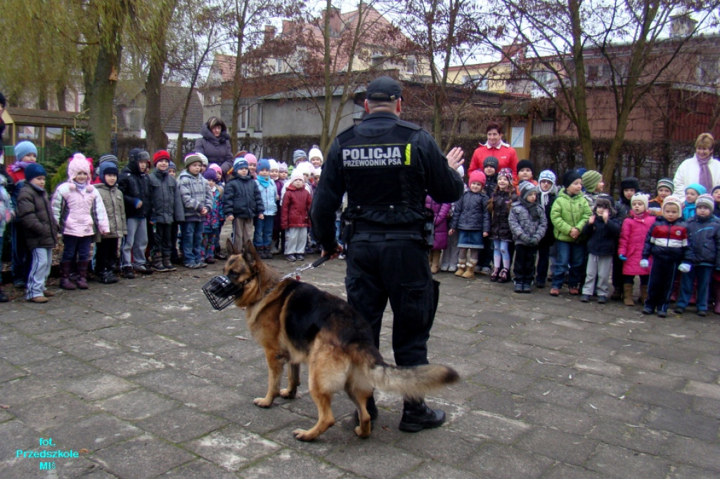 Policjanci o bezpieczeństwie w przedszkolu MIŚ 21.11.2012
