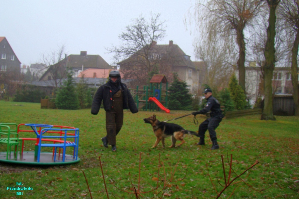 Policjanci o bezpieczeństwie w przedszkolu MIŚ 21.11.2012