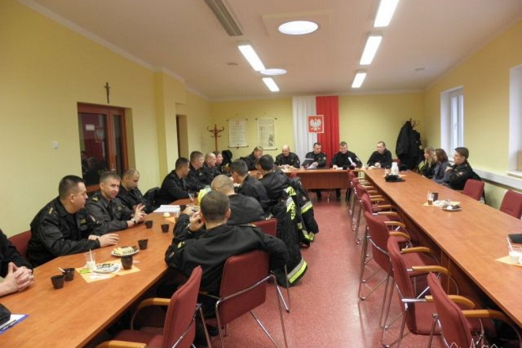 Strażackie ćwiczenia na terenie powiatu szczecineckiego 22.11.2012