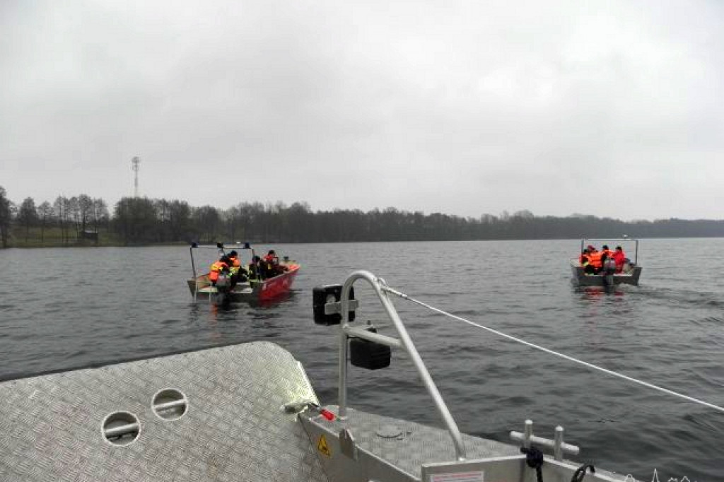 Strażackie ćwiczenia na terenie powiatu szczecineckiego 22.11.2012