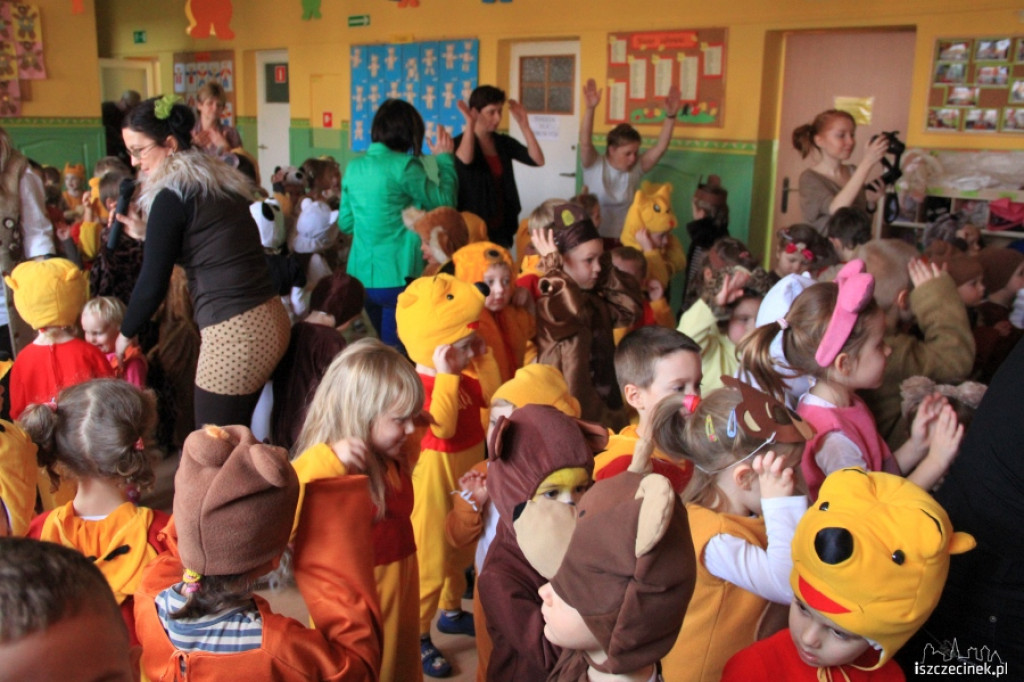 Dzień Pluszowego Misia w przedszkolu MIŚ 23.11.2012