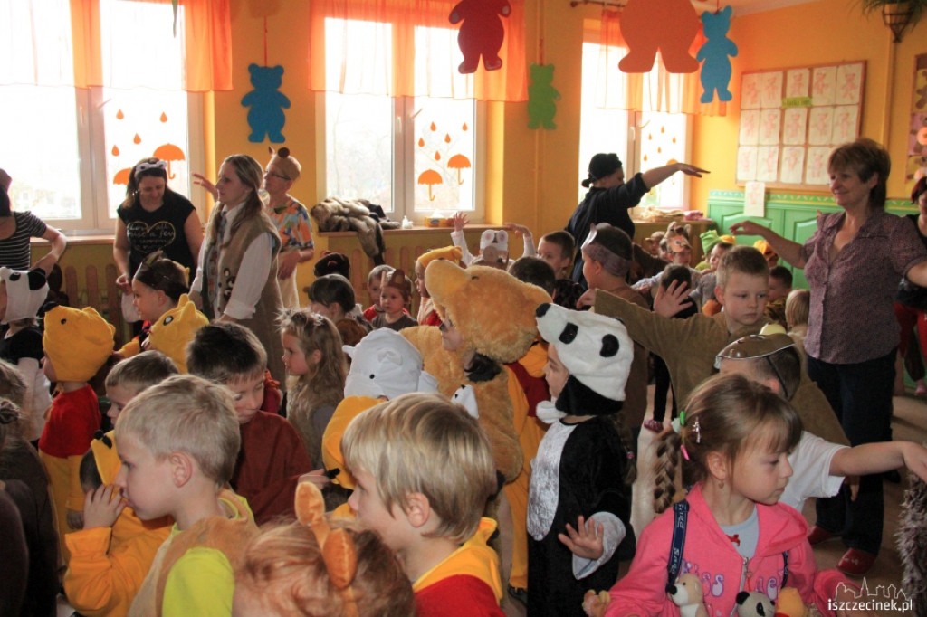 Dzień Pluszowego Misia w przedszkolu MIŚ 23.11.2012