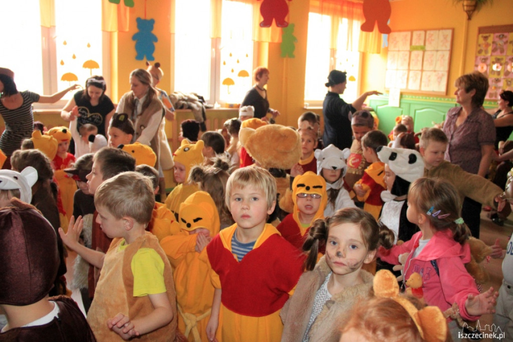 Dzień Pluszowego Misia w przedszkolu MIŚ 23.11.2012