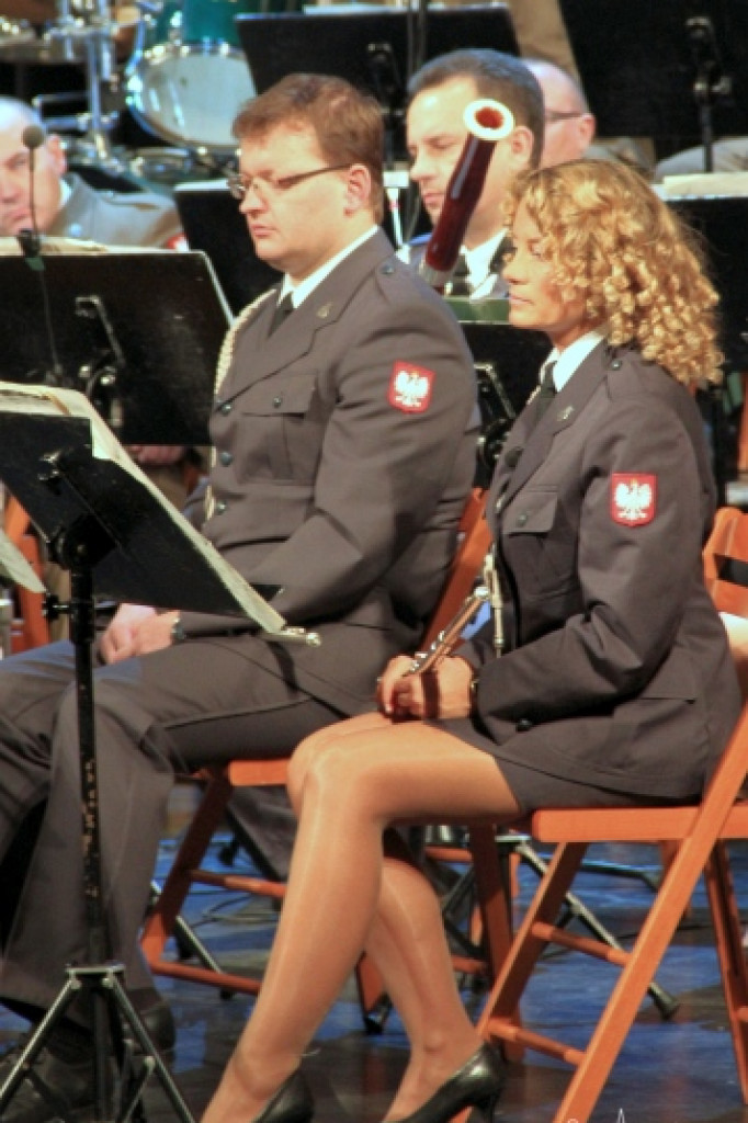 Koncert Orkiestry Koncertowej Reprezentacyjnego Zespołu Artystycznego Wojska Polskiego w kinie 