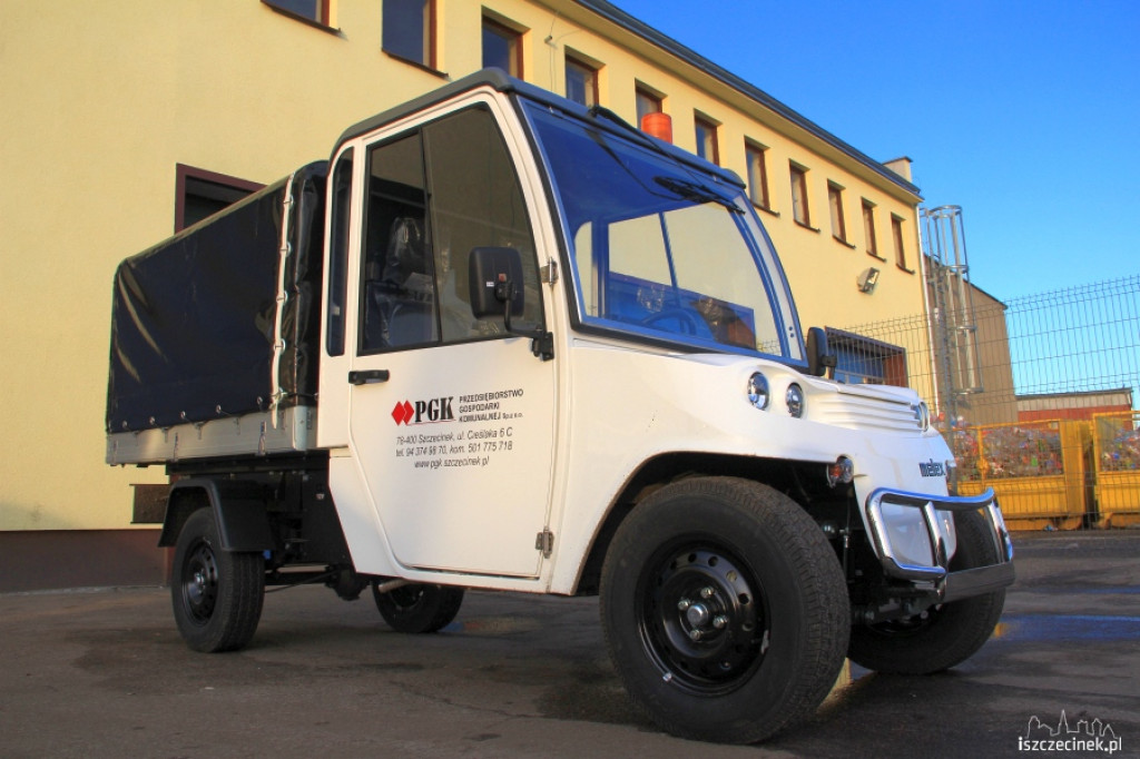 Kolejny samochód elektryczny w szczecineckim PGK 26.11.2012