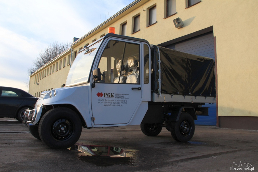 Kolejny samochód elektryczny w szczecineckim PGK 26.11.2012