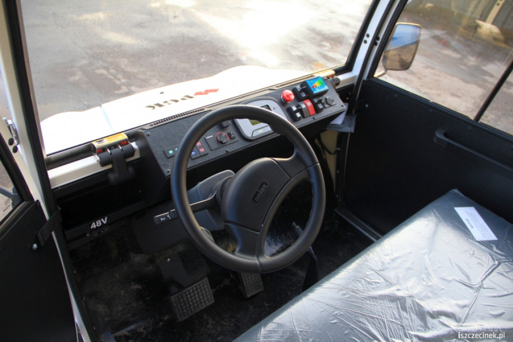 Kolejny samochód elektryczny w szczecineckim PGK 26.11.2012
