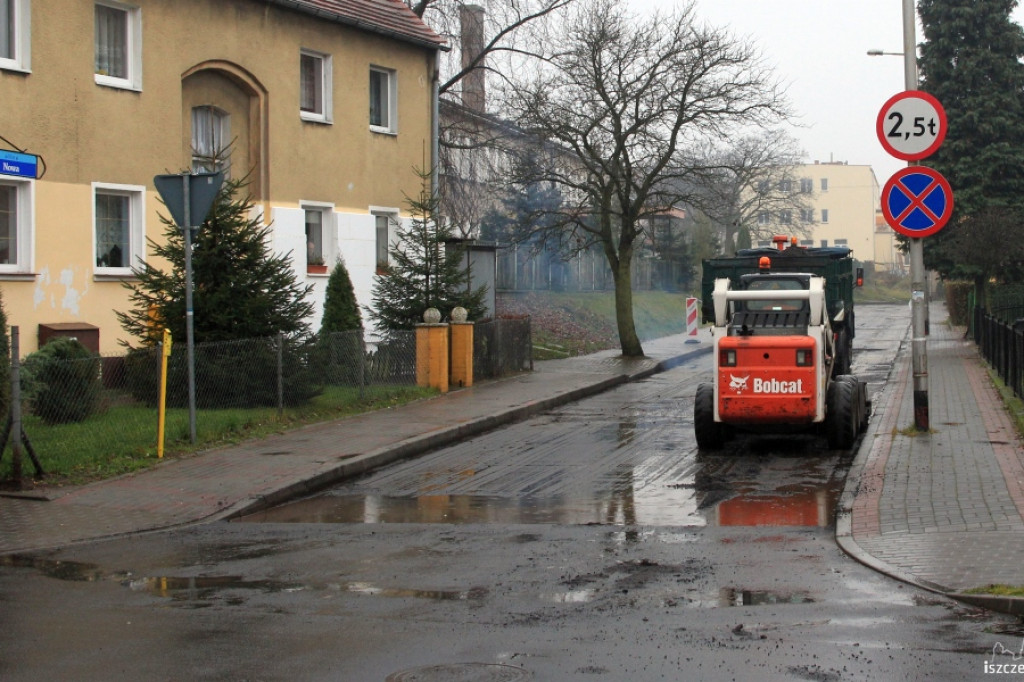 Remont ul. Nowej w Szczecinku