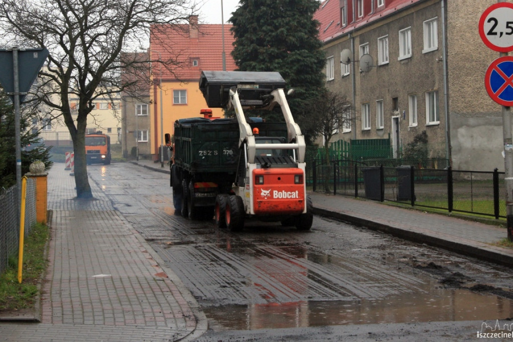 Remont ul. Nowej w Szczecinku