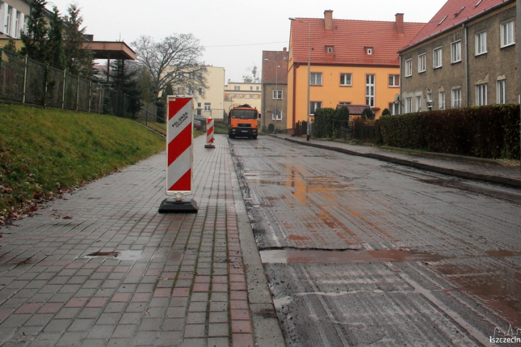 Remont ul. Nowej w Szczecinku