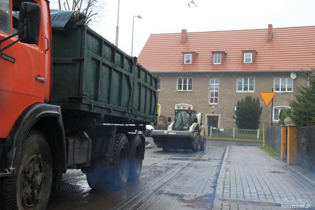 Remont ul. Nowej w Szczecinku