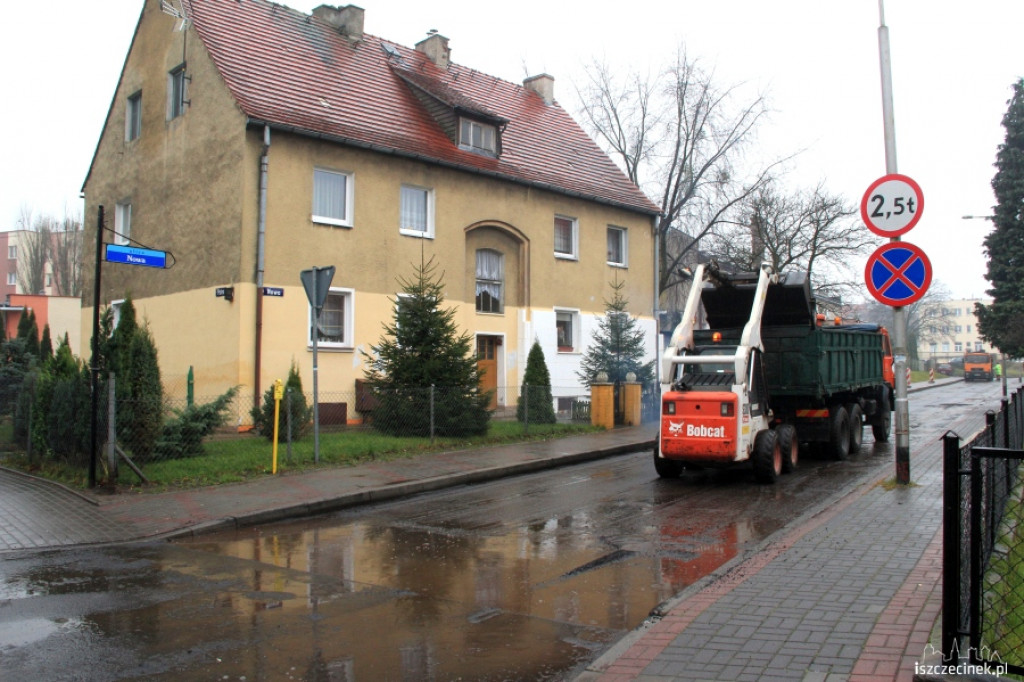 Remont ul. Nowej w Szczecinku