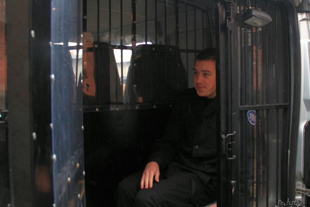Uczniowie ZS w Białym Borze zwiedzali Komendę Policji w Szczecinku 28.11.2012