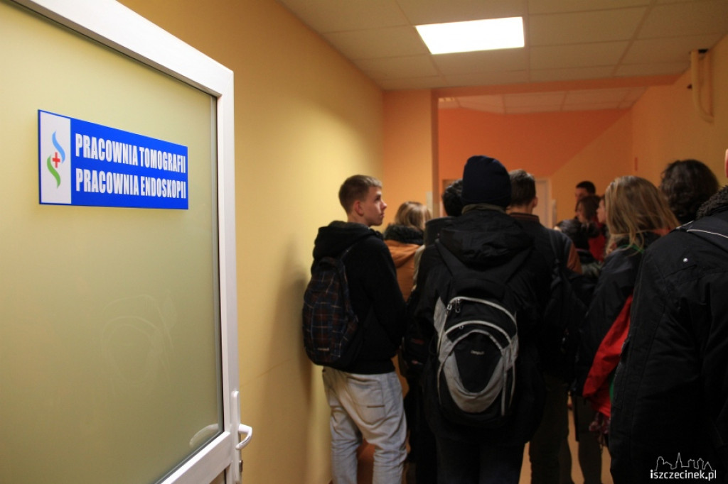 Uczniowie zwiedzali szpital 29.11.2012