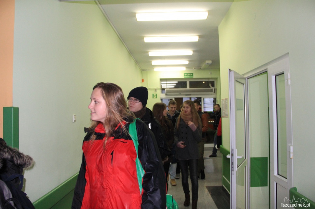 Uczniowie zwiedzali szpital 29.11.2012