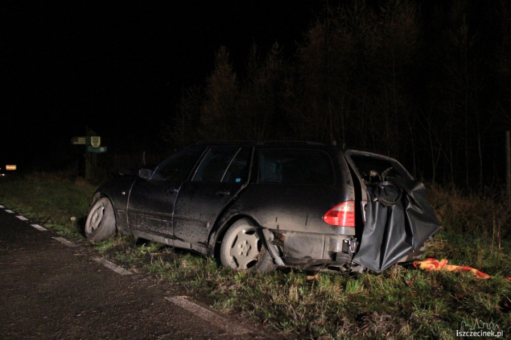 Wypadek pomiędzy Przyjezierzem a Jeleninem 30.11.2012