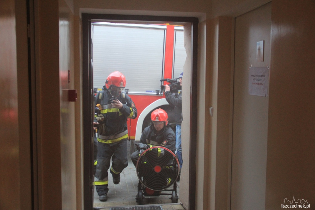 Pożar w Hotelu Zieliński - ćwiczenia 03.12.2012