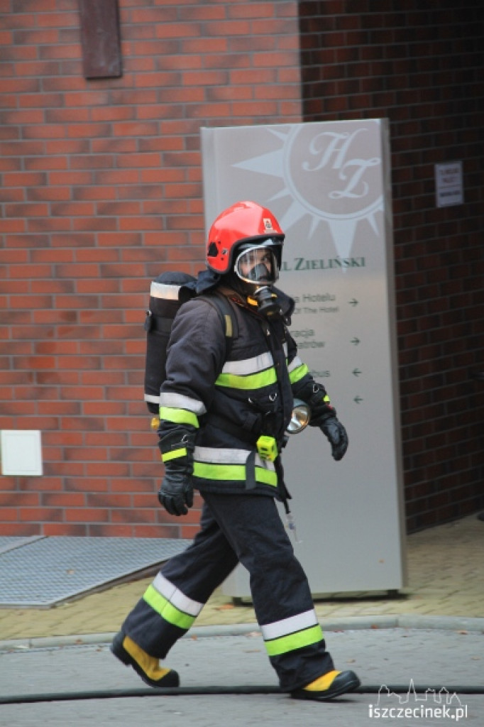 Pożar w Hotelu Zieliński - ćwiczenia 03.12.2012