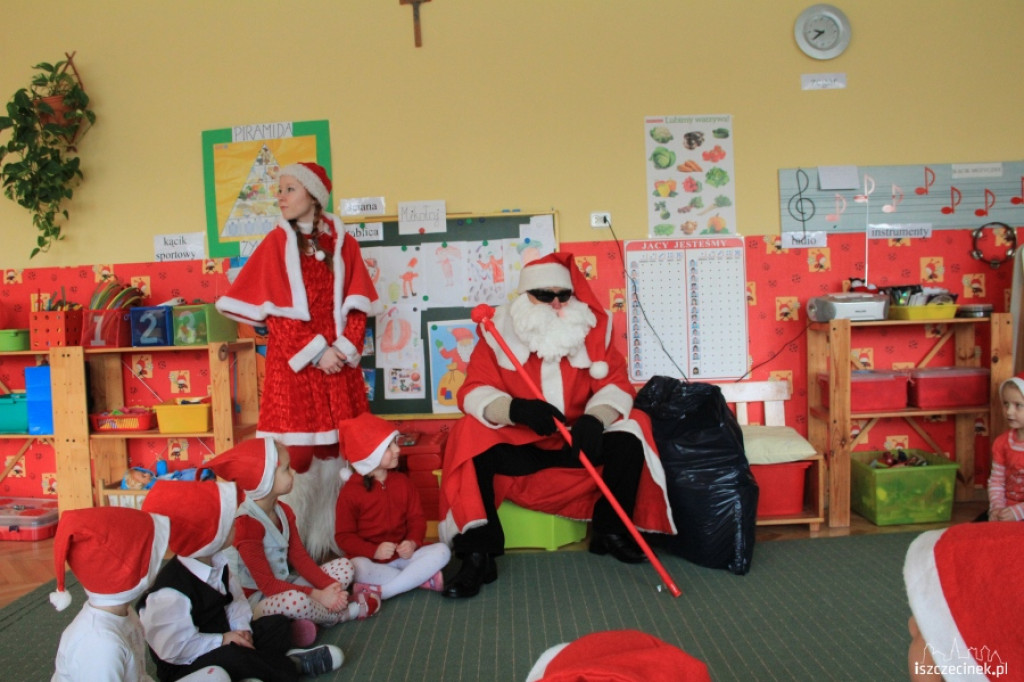 Pracowity dzień Mikołaja w Szczecinku 6.12.2012