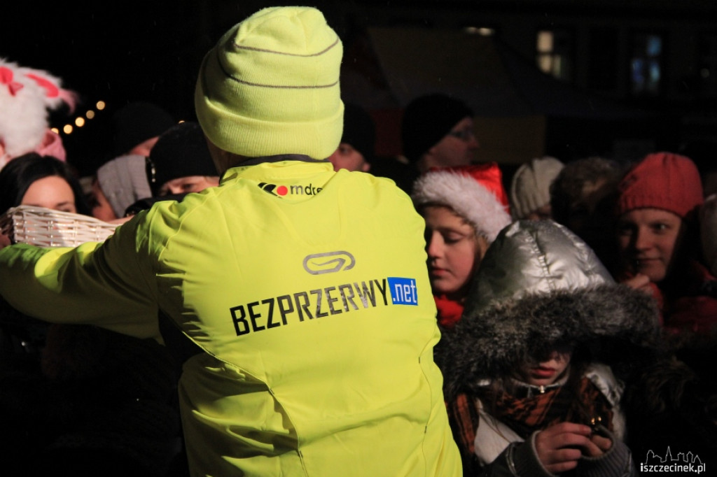 Pracowity dzień Mikołaja w Szczecinku 6.12.2012
