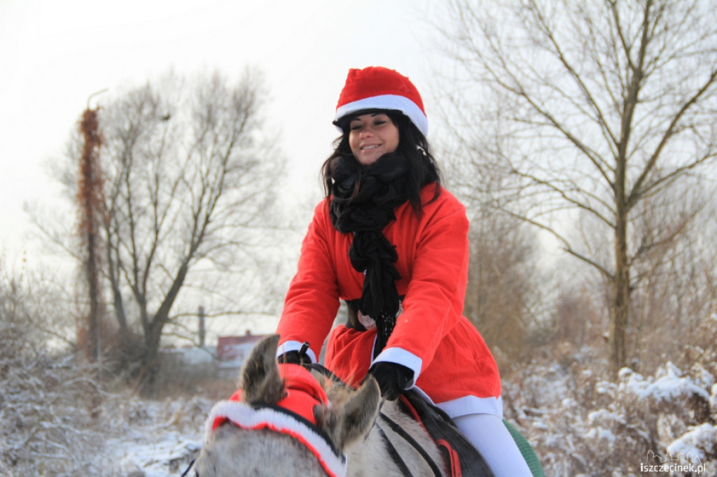 Pracowity dzień Mikołaja w Szczecinku 6.12.2012