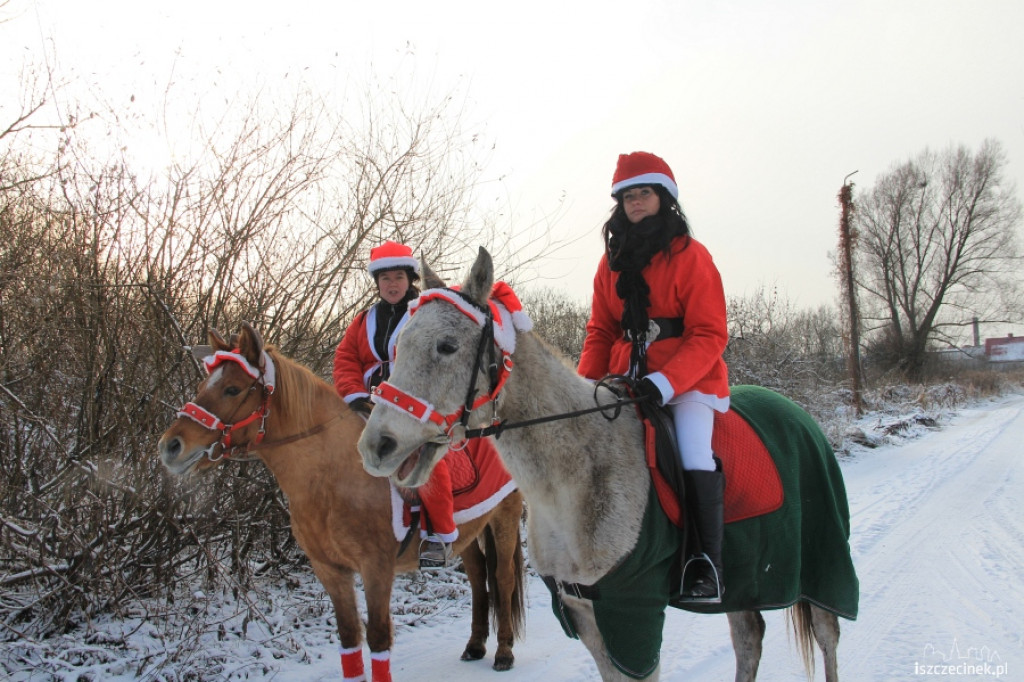 Pracowity dzień Mikołaja w Szczecinku 6.12.2012