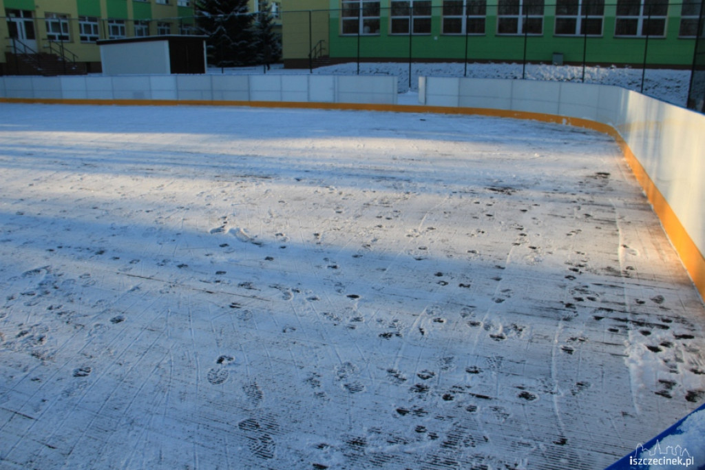 Biały Orlik w Szczecinku przed otwarciem 7.12.2012